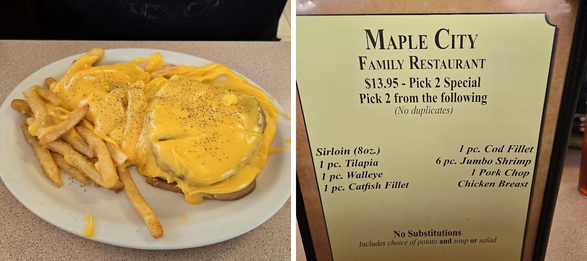 Maple City Family Restaurant Menu
