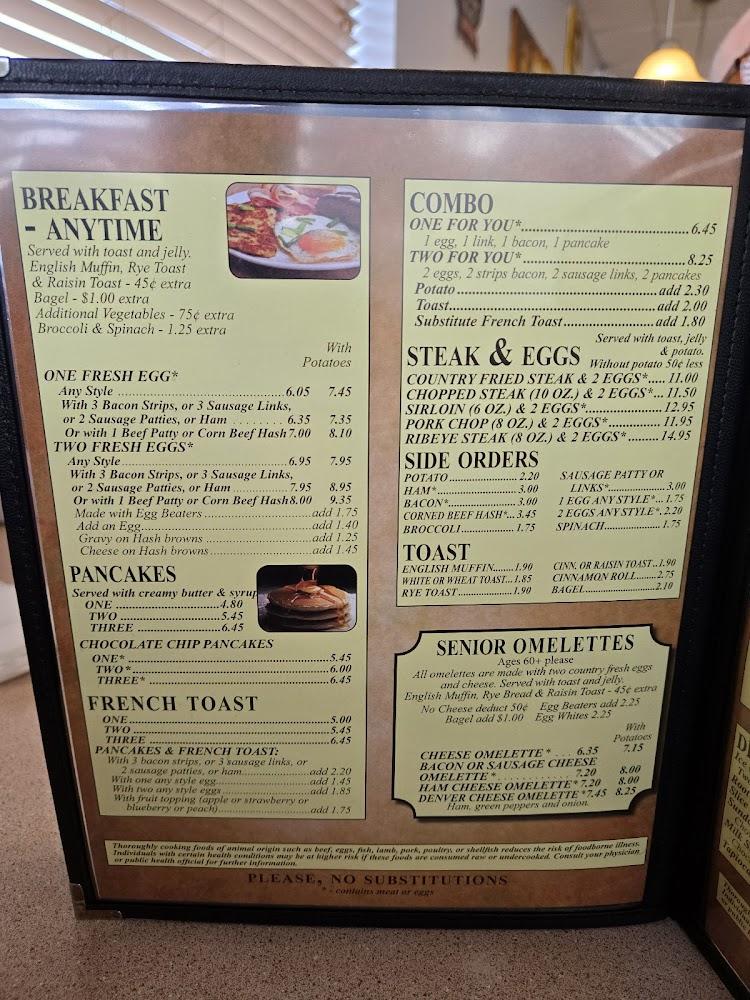 Maple City Family Restaurant Menu image 1